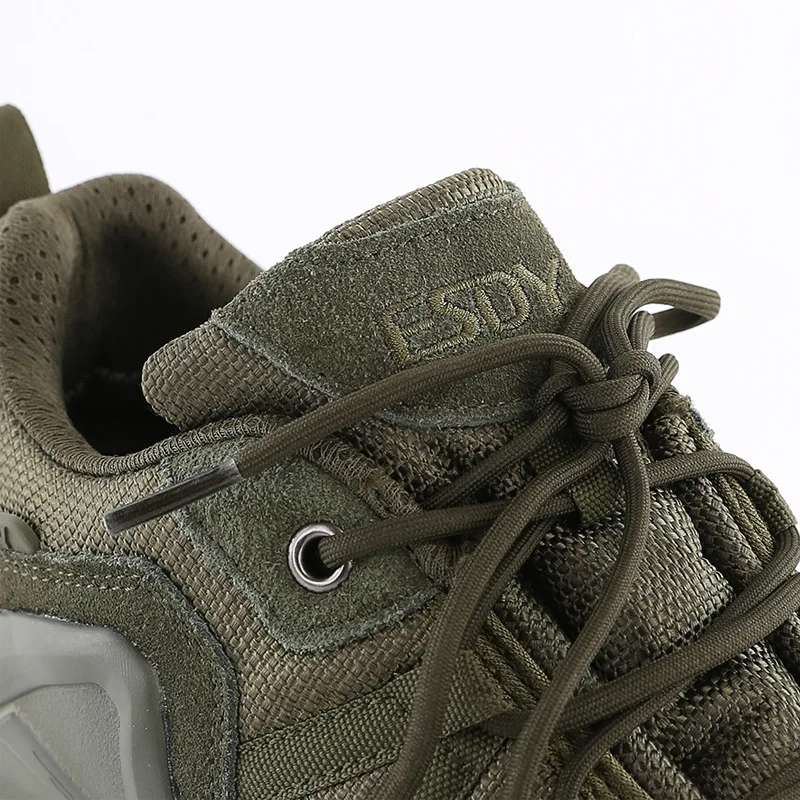 Ботинки мужские тактические противоскользящие военные ботинки для тренировок в