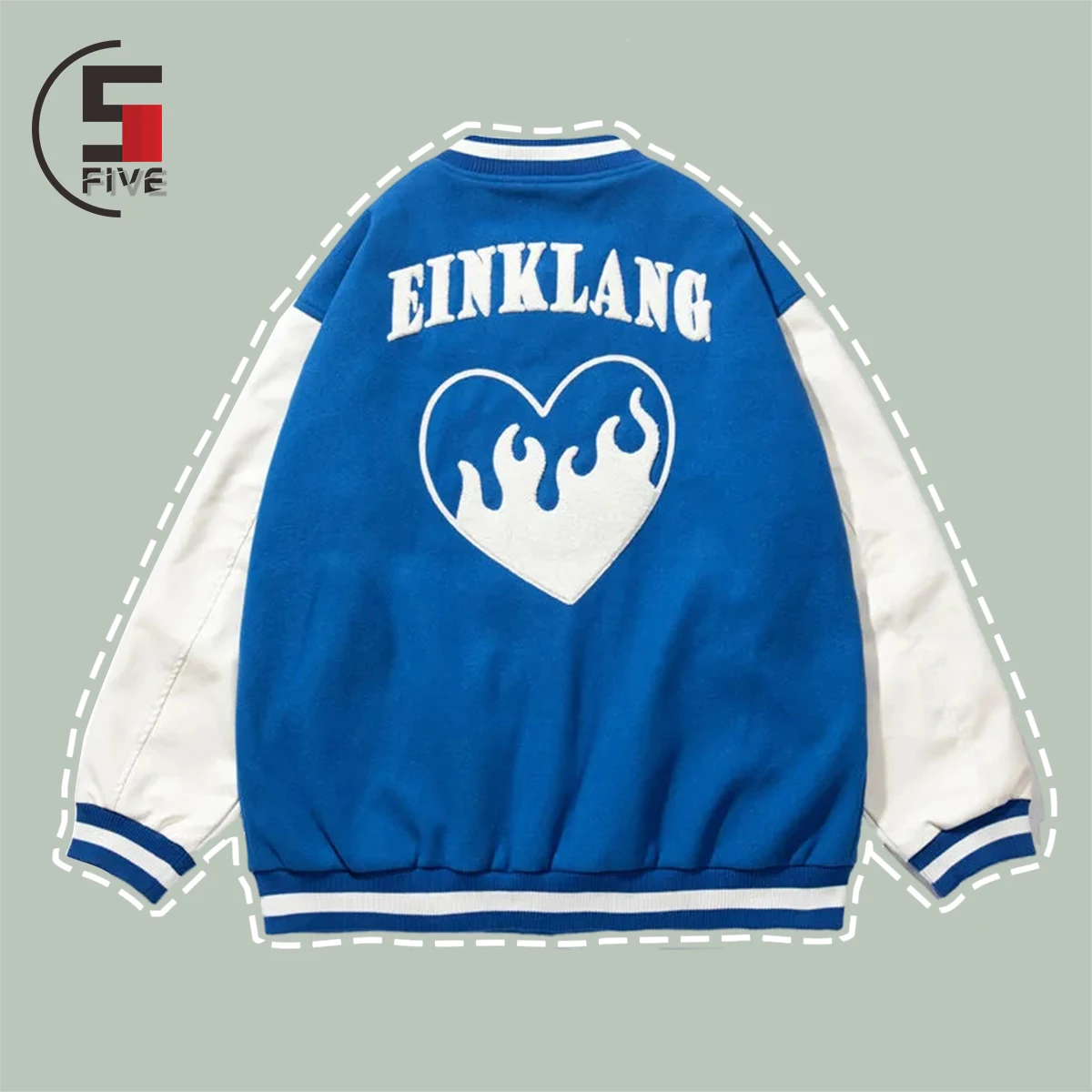 

Flame Embroidered Baseball Jacket Men Furry Love Patchwork Hip Hop Harajuku Streetwear Coats Varsity Bomber Loose Jackets Unisex