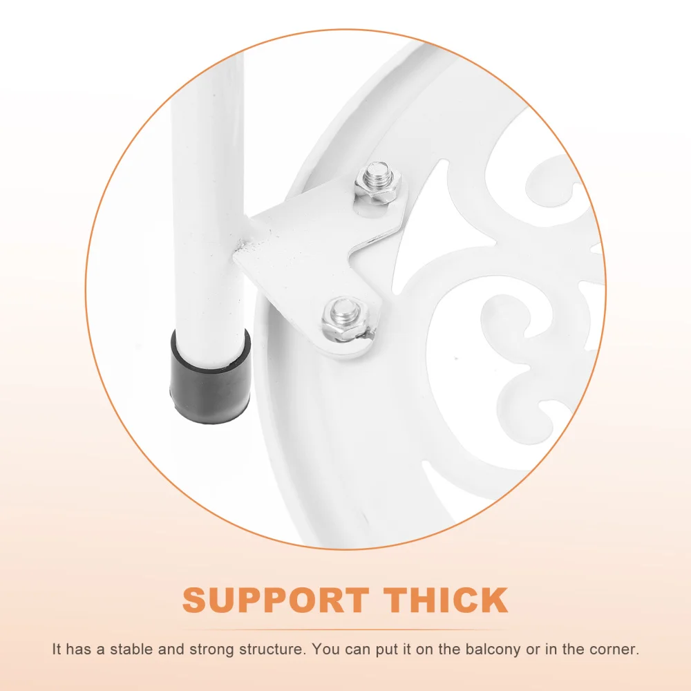 

Multifunctional Storage Shelf Iron Art Plant Holder Garden Flower Pot Rack