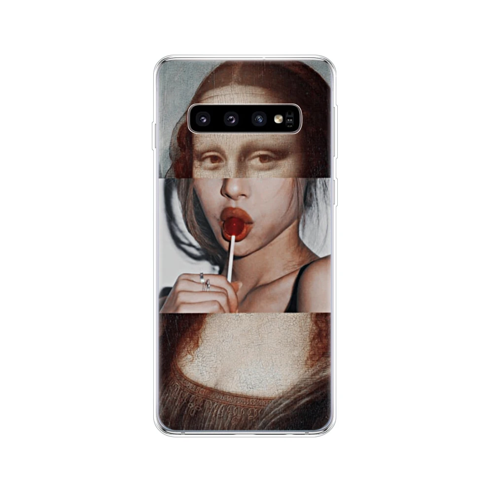 For Samsung Galaxy S10 S10+ Case coque Silicone TPU Cover On For Samsung S10 Plus G975F copas S10 e bumper Skin shockproof images - 6