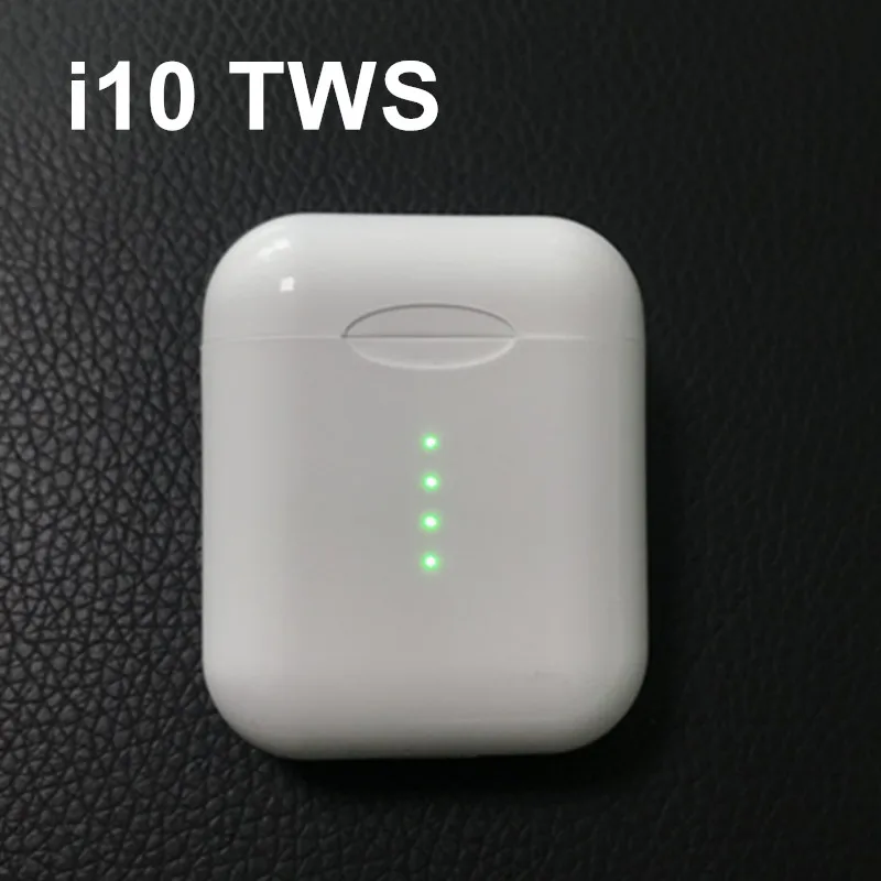 Оригинальные i14 мини беспроводные наушники tws i10 i10 Max наушники bluetooth 5,0 сенсорные наушники с зарядным устройством коробка для наушников - Цвет: i10 tws