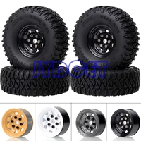 1 55 inch 4pcs beadlock wheels rims 96mm tyre tires 1077 7039 for rc 110 d90 tf2 cc01 lc70 mst jimny axial 90069