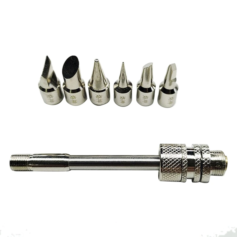 

Hot 510 Electric Soldering Iron Welding Tools 20-100W Cutter Head Silver