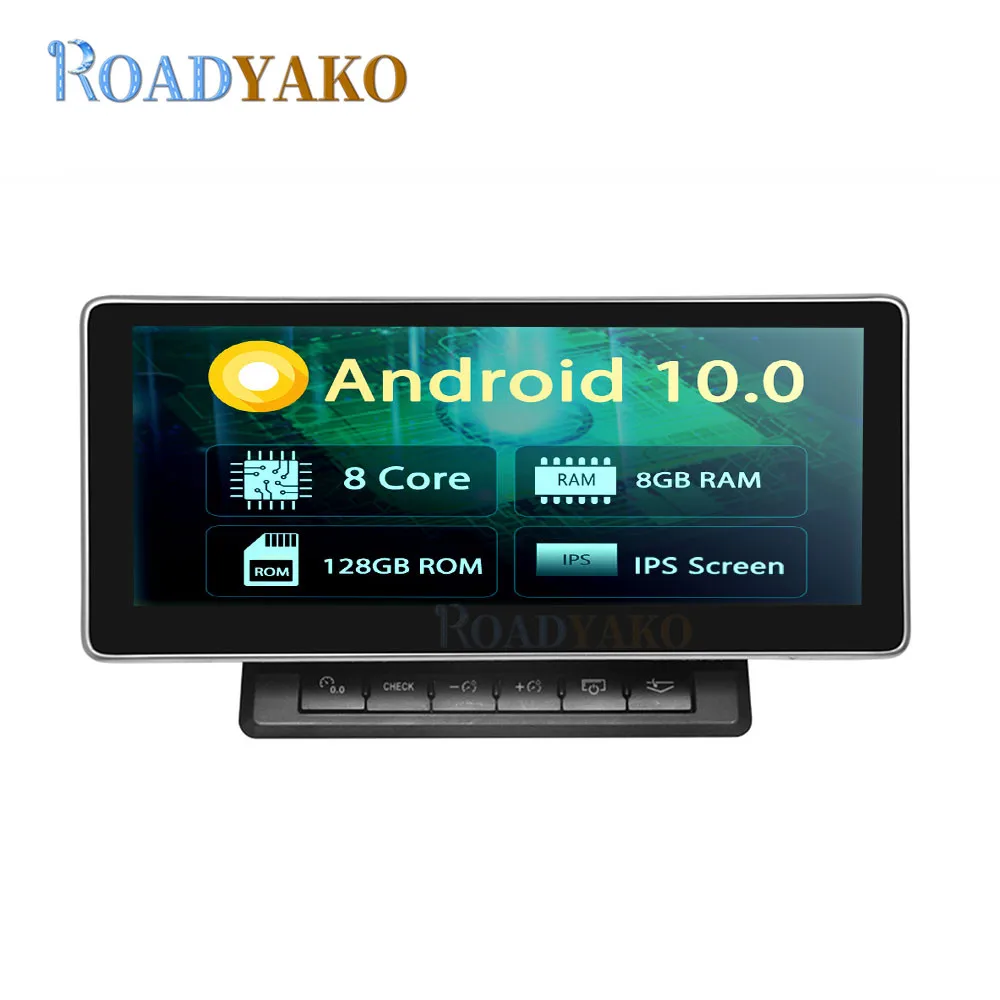 Автомобильный радиоприемник 10 25 дюймов Android 0 для AUDI Q7 2006-2009 A6 2005-2009 2G MMI стерео