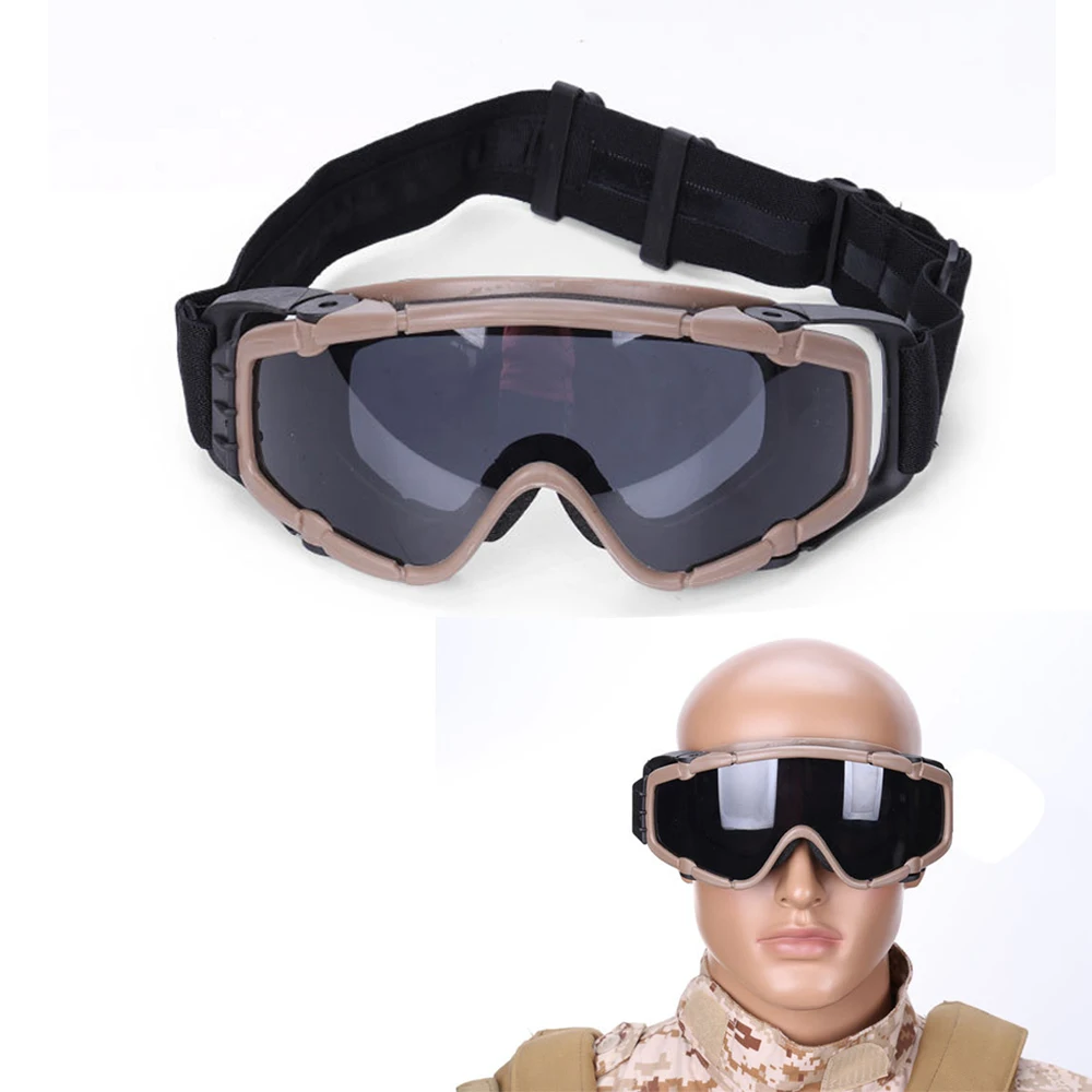 Gafas tácticas FMA si-ballistic versión actualizada, ventilador Airsoft Paintball, protección ocular de seguridad, gafas antivaho, gafas de caza