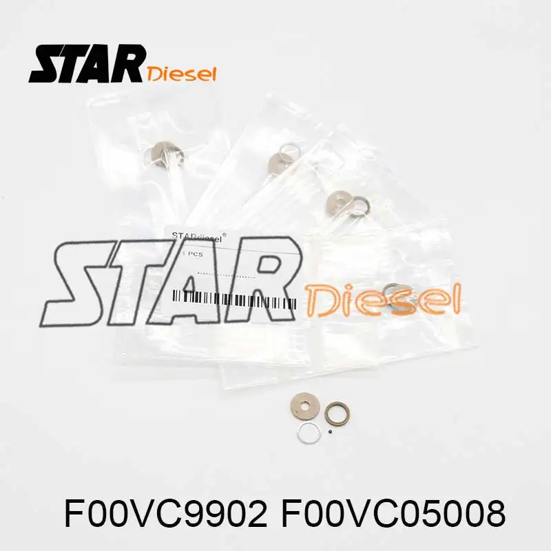 

STAR diesel F00VC99002 F00VC05008 Injector Gasket Kit F 00V C99 002 F 00V C05 008 Small Ceramic Ball Repair Kit 1.34mm O-Ring