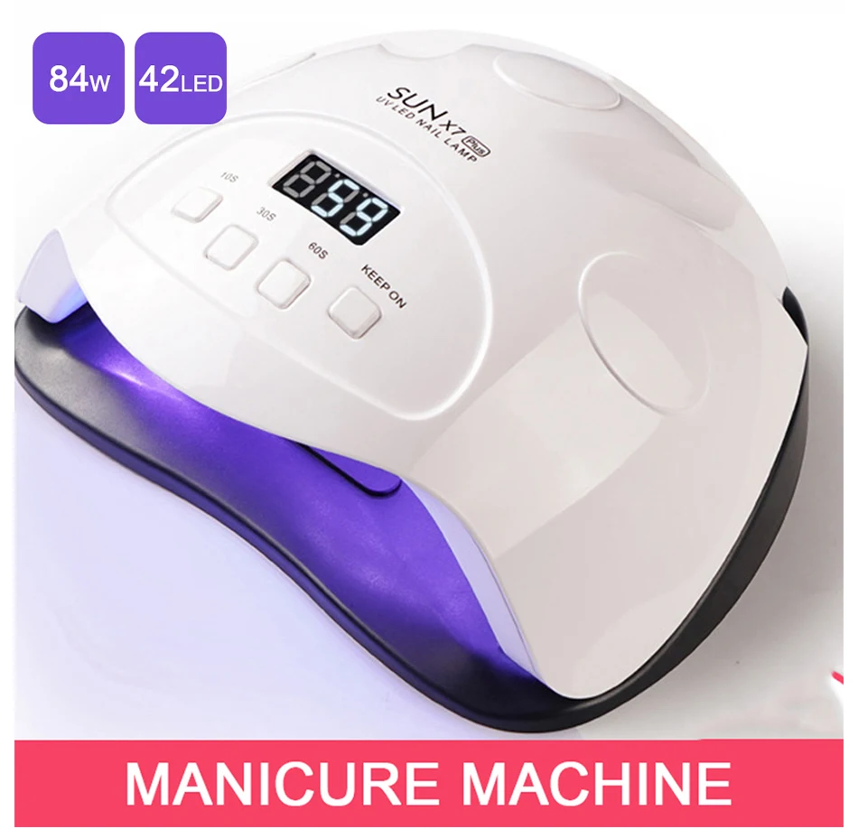 Мини Сушилка для ногтей УФ светодиодная лампа портативный гель лак отверждающая