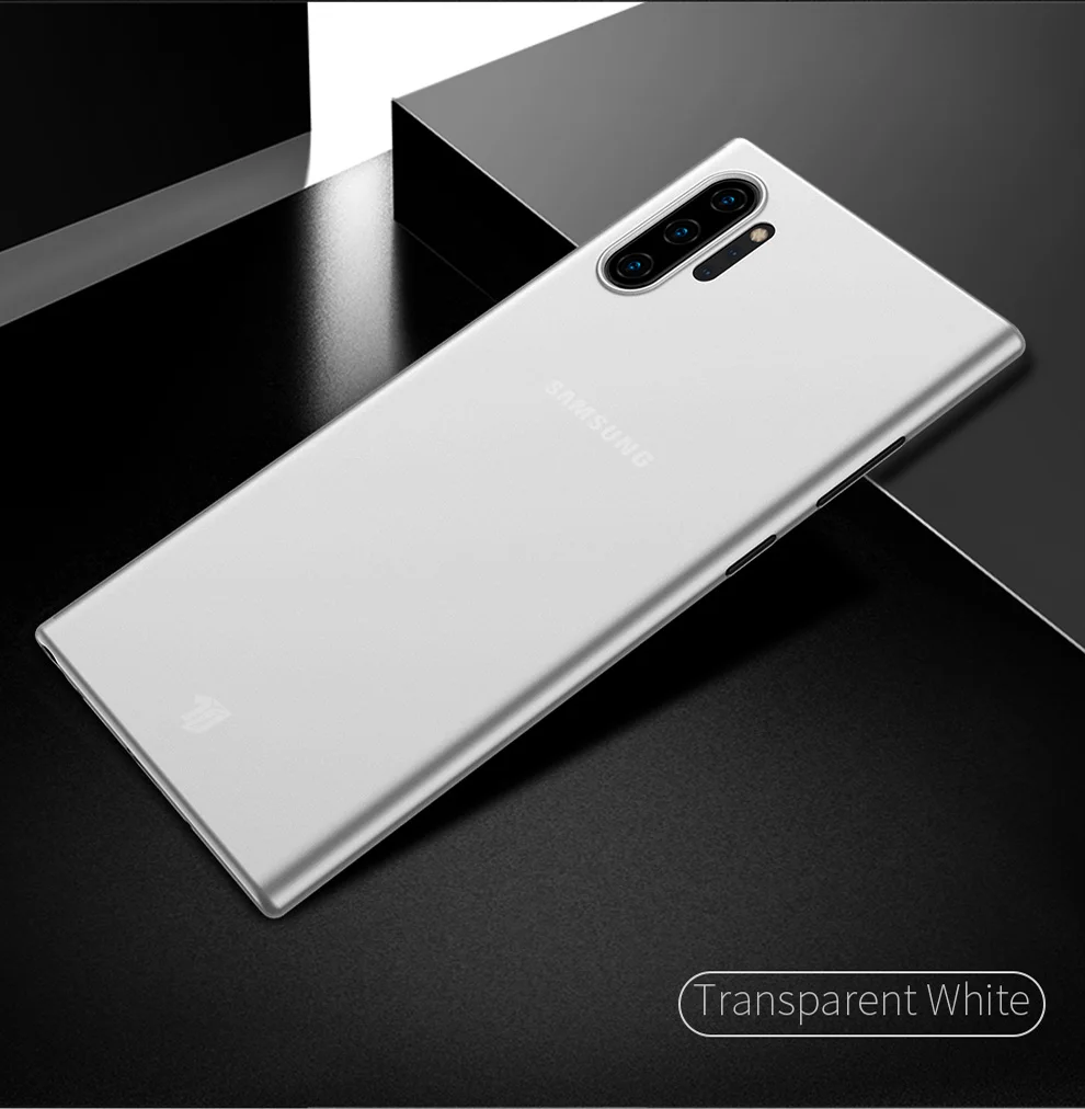 X-Level супер тонкий чехол s для samsung Galaxy Note 10+ Чехол Жесткий PP защитный чехол для Galaxy S10+ S10e прозрачный