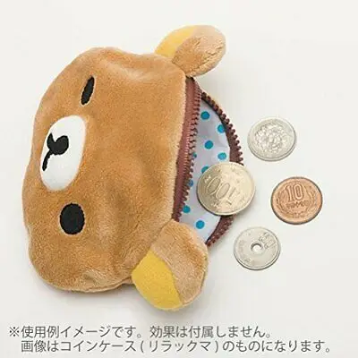 Милый плюшевый кошелек Kawaii Rilakkuma Женский Korilakkuma с изображением медведя аниме