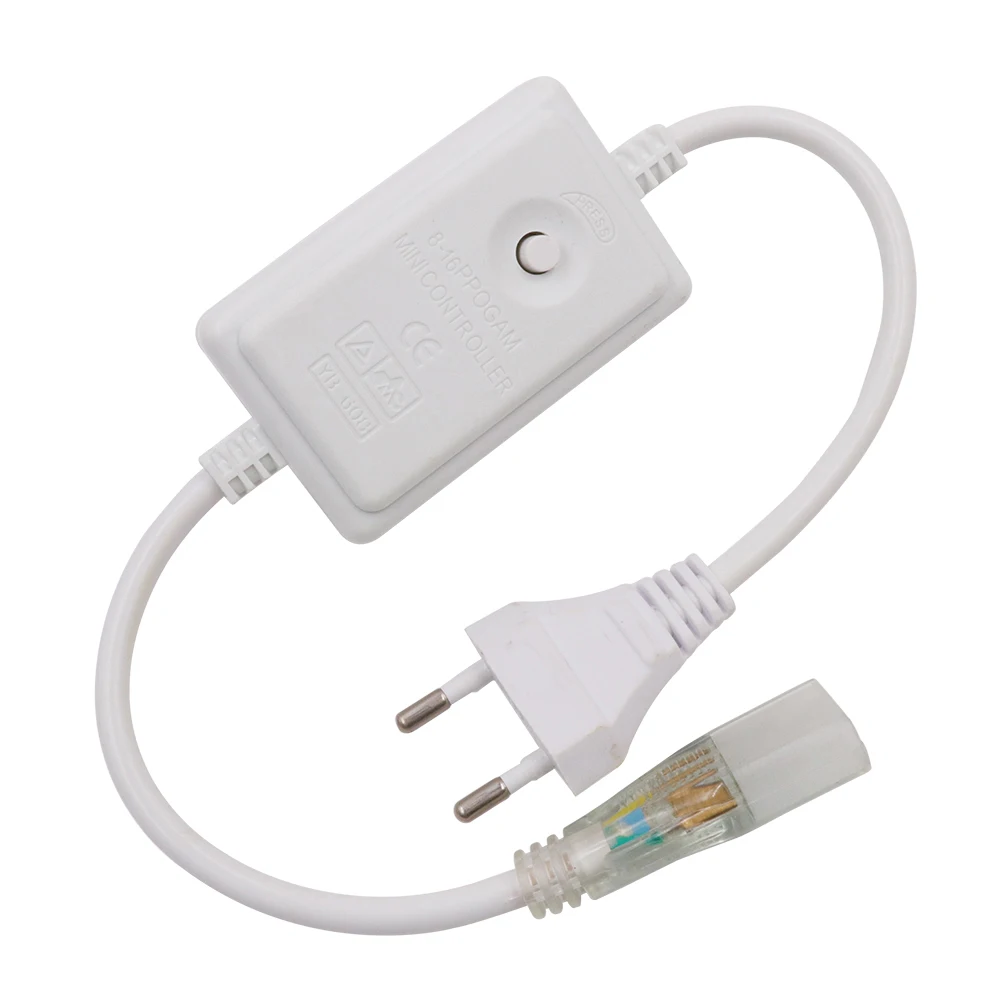 Контроллер для светодиодной ленты RGB Adapter 220 В блок питания ЕС 10x20 мм 5050