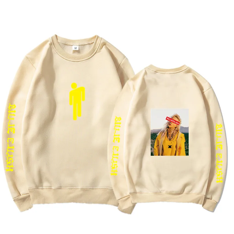 Billie Eilish Женская и мужская весенняя одежда 2019 горячая Распродажа монолитные