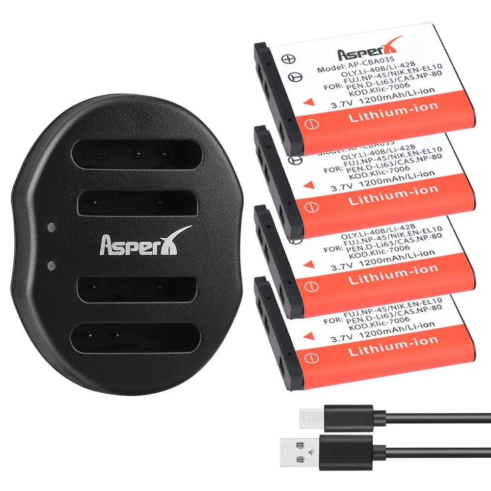 

2x Li-40B LI-42B LI 40B 42B Camera Battery Bateria + USB Charger for OLYMPUS Camera FE160 FE190 FE210 FE220 FE250 FE300 FE320