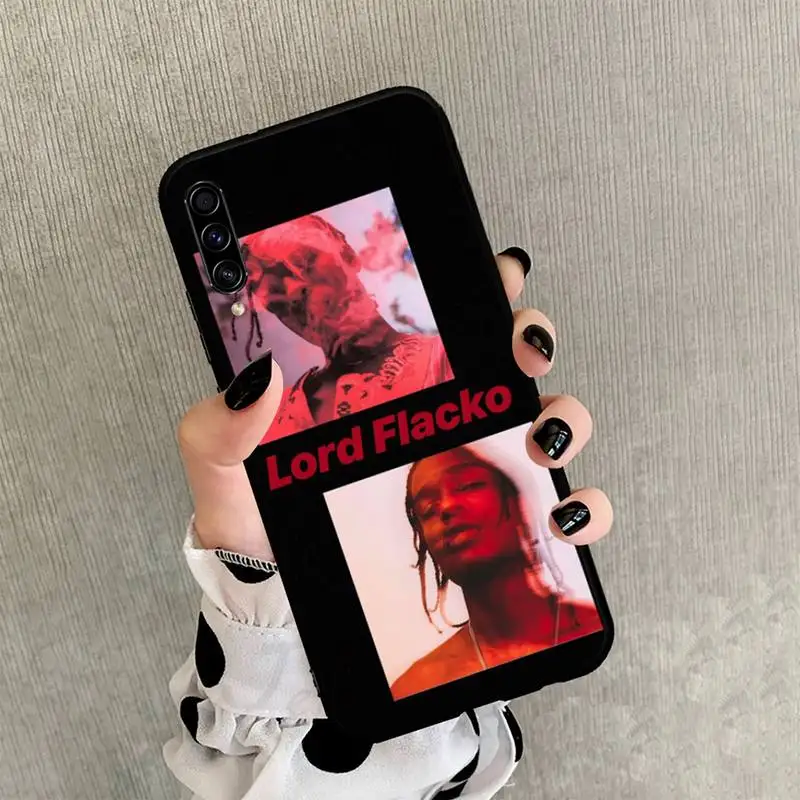 

America rapper asap rocky Phone Case For Samsung Galaxy A 3 6 7 8 10 21 01 11 31 91 10S 20S 30S 50S PLUS