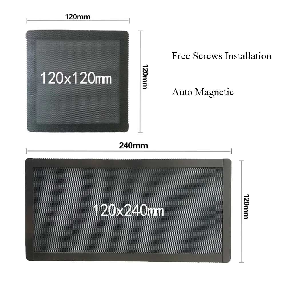 Магнитный пылезащитный чехол для вентилятора легкая мойка 12/24 см игрового