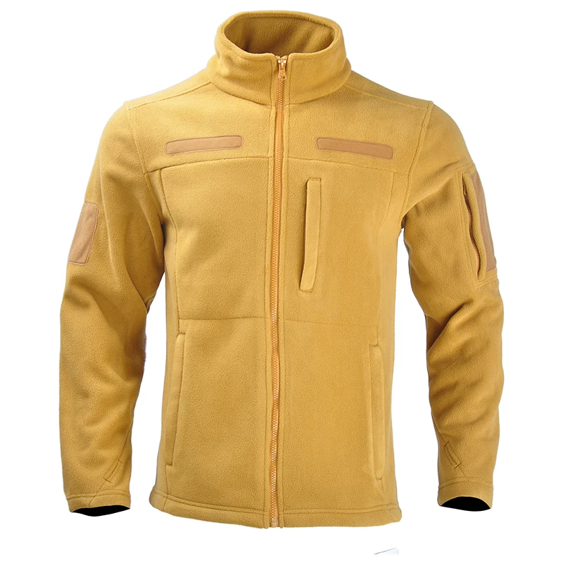 

Tactical Fleece Coat Outdoor Cycling Jacket Hiking Clothing Camping Thermal Military Jacket Mens Winter Windproof Thicken Warm