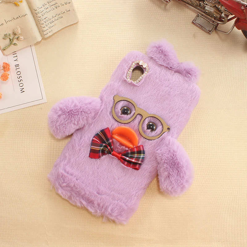 Красивый пушистый сделай сам подарок милая утка элегантный дизайн стильный