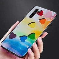 love phone case for huawei p30 pro lite back cover funda carcasa coque for huawei p30 pro lite pill hand love heart