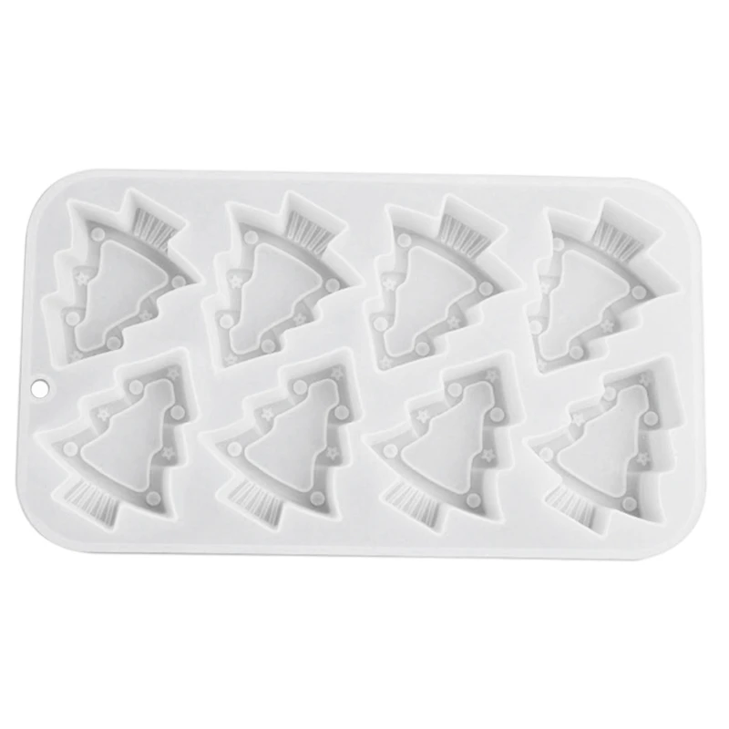 

MXME Christmas Tree Mold Silicone BPA-Free for Wedding Making Office Home Decoration