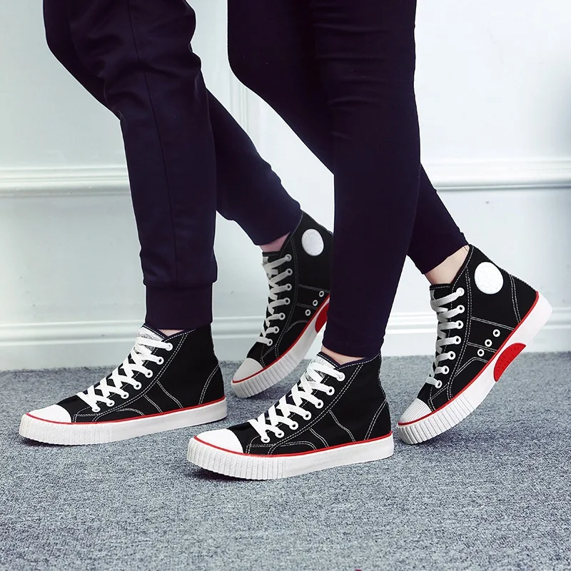 Белые туфли Тканевая обувь Мужская в Корейском стиле для студентов стильная