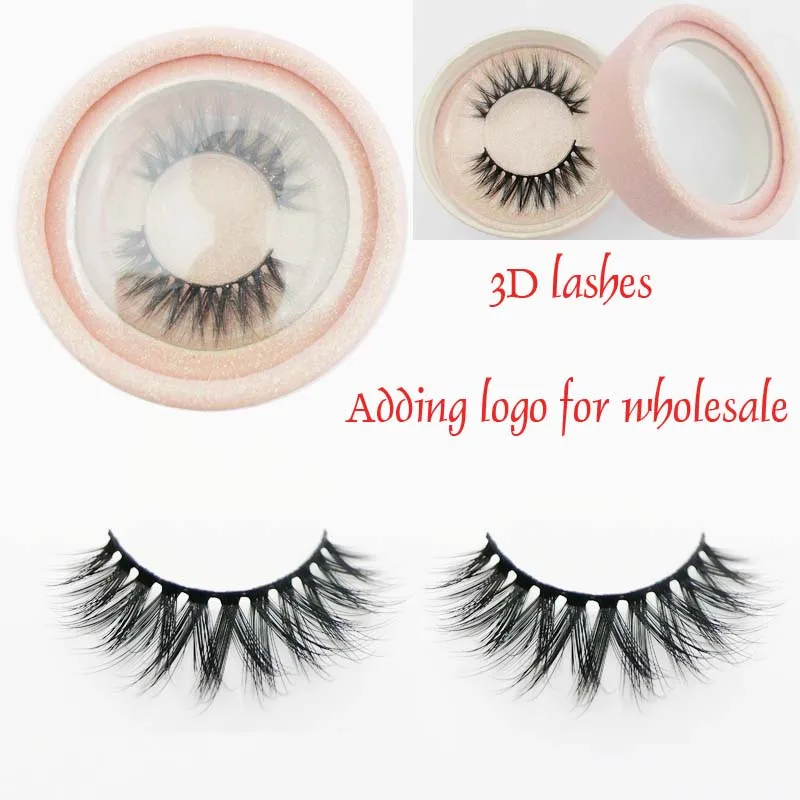 Искусственные норковые ресницы 3D протеиновые из шелка 100% ручная работа