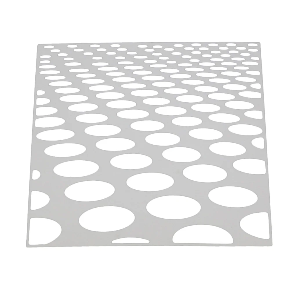 Летучая мышь резки поздравительные открытки Скрапбукинг Die неправильный круг 3D