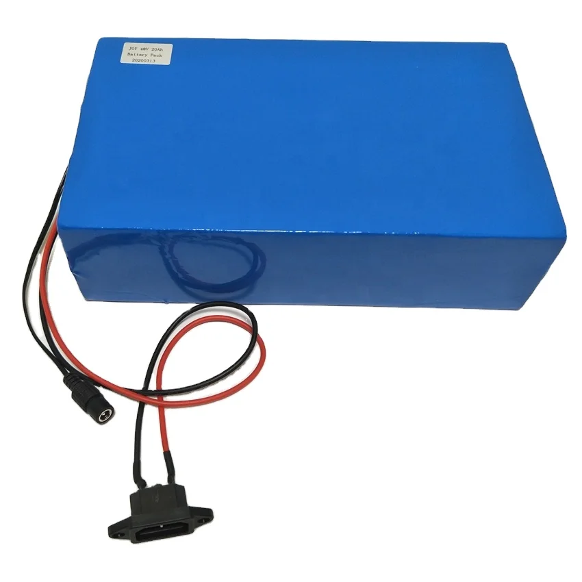 

48V 20Ah 18650 13S8P rechargeable lithium ion battery pack with bms