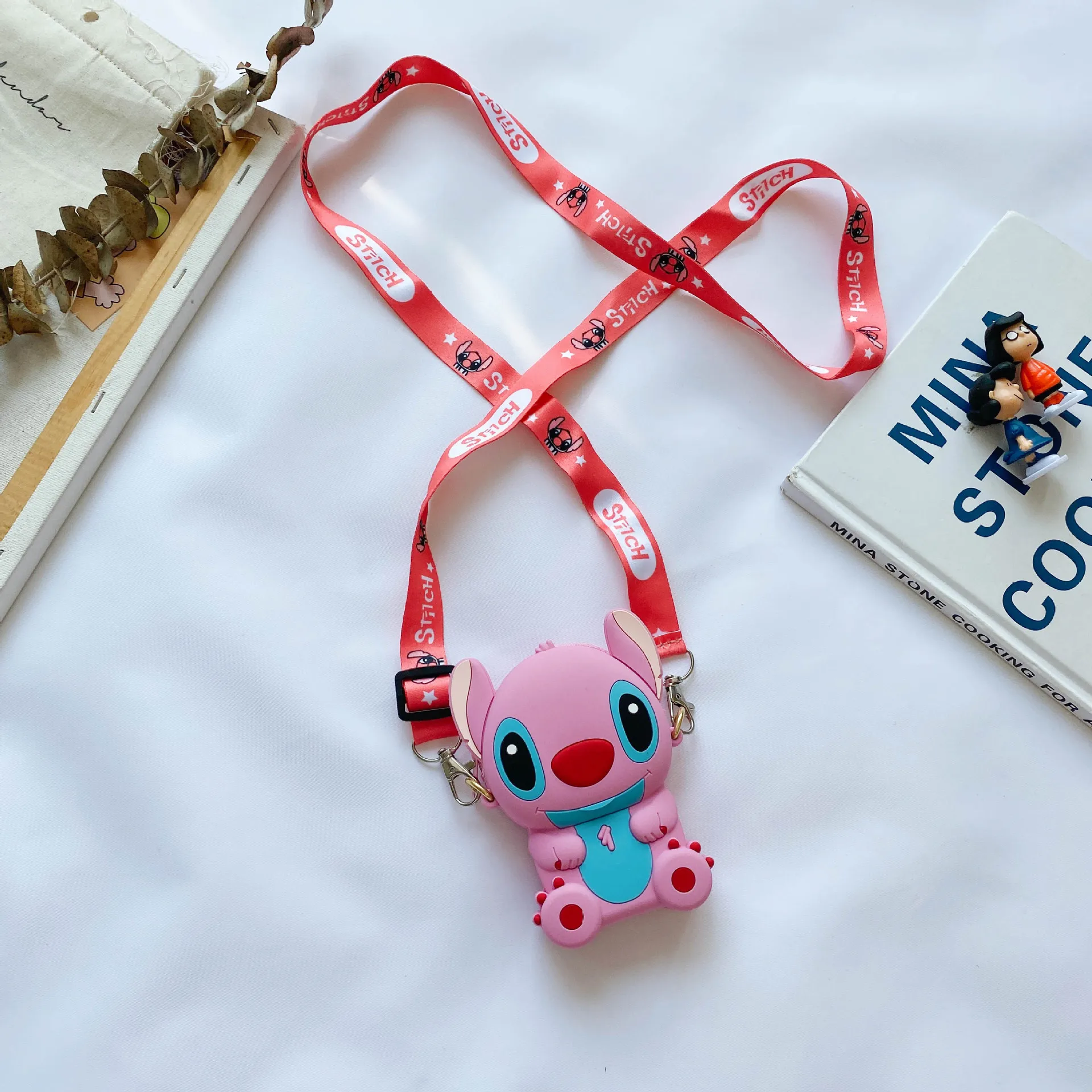 

Disney Women's Bag Lilo & Stitch Stitch Children Girls Kawaii Mini Shoulder Bag Baby Coin Purse Female Bag Crossbody Bags gifts