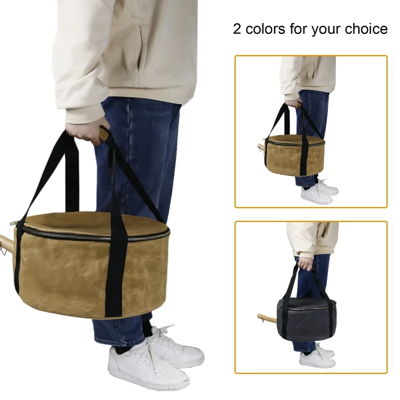 

12 Inch Camping Pot Storage Bag Multipurpose Picnic BBQ Plates Bowl Bag Waterproof Dutch Oven Carry Bag For Camping Accessories