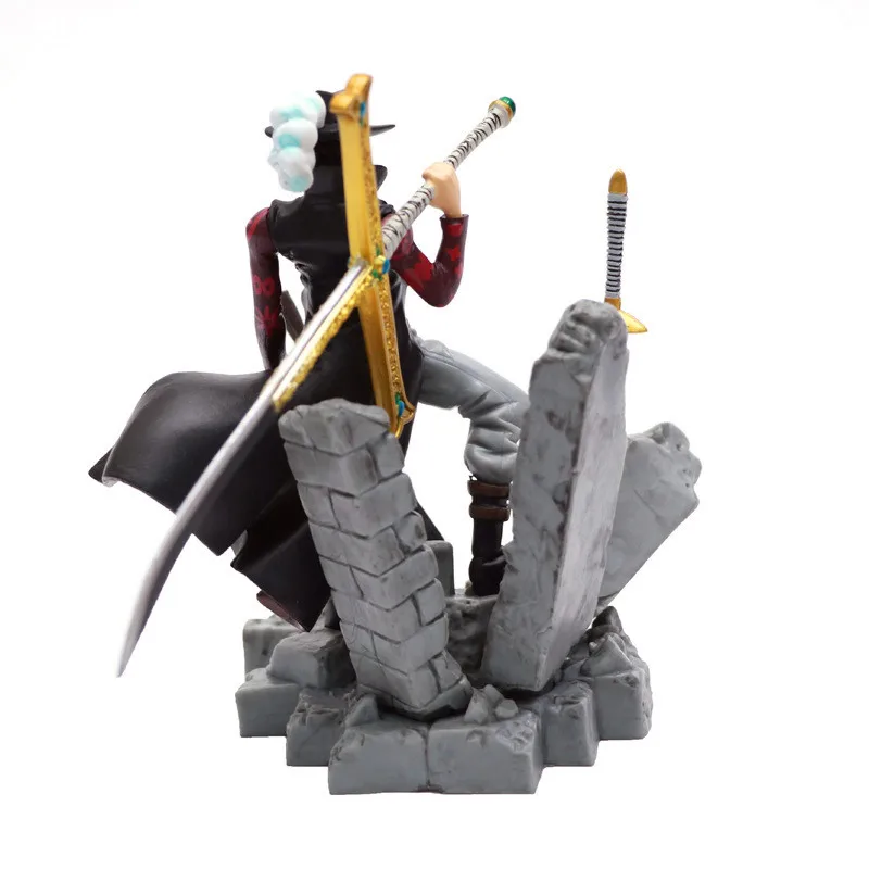 Аниме ONE PIECE Mihawk Zoro's противник шичибукай экшн-фигурка Коллекционная модель