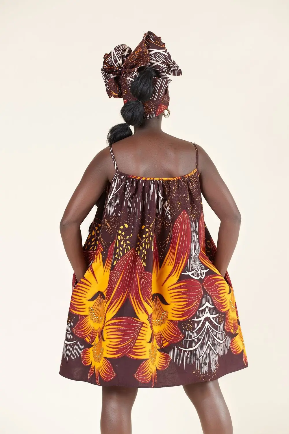 

2020 summer sexy african women printing sleeveless plus size dress S-3XL