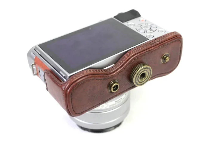 Сумка для камеры из искусственной кожи чехол Fujifilm Fuji X-A7 XA7 X-A5 xa5 xa20 XA10 15-45 мм крышка