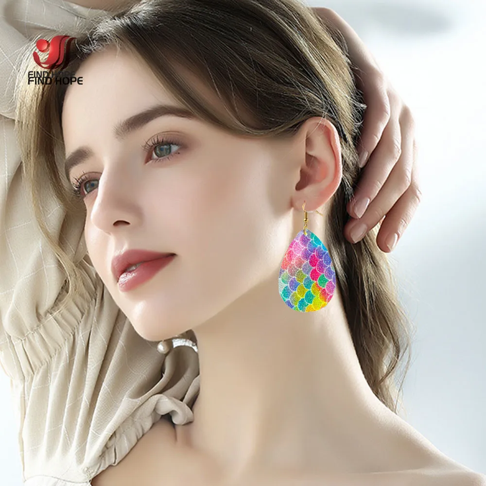 20 шт. замшевые серьги-гвоздики из искусственной кожи | Дом и сад