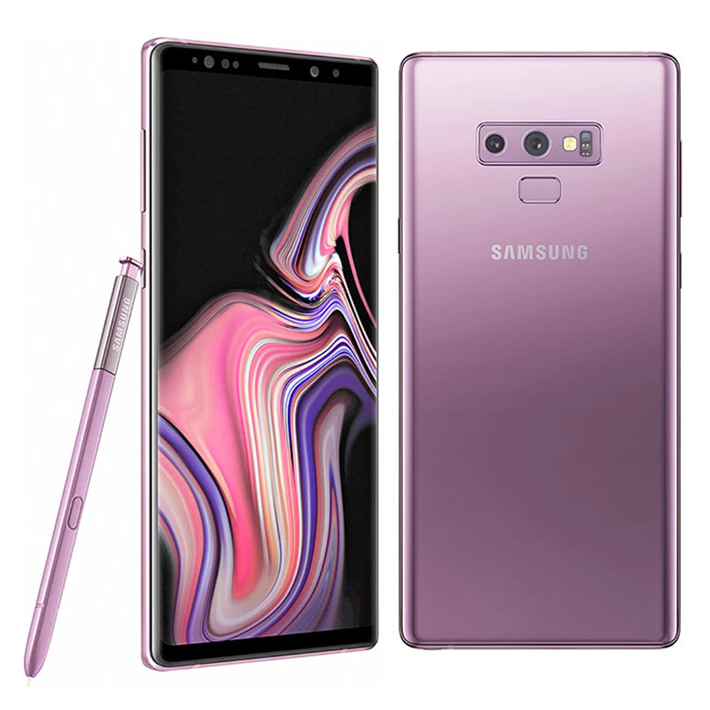 Samsung Galaxy Note9 Note 9 N960FD разблокированный LTE мобильный телефон Exynos 9810, четыре ядра, две sim-карты 6,4 дюйма, 12 МП ram, 6 ГБ rom, 128 ГБ NFC