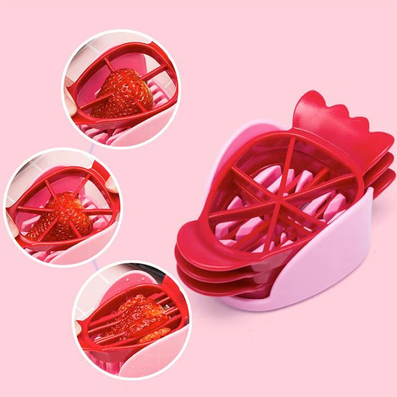 Клубника резки разделитель для фруктов &quotсделай сам&quot блюдо тарелка пирожных