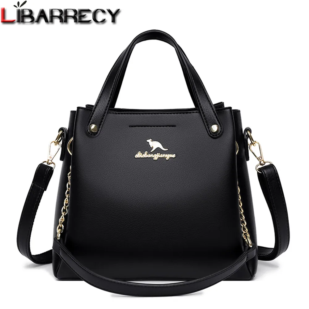 

Solid Color Design Women Messenger Bags Fashion Luxury Ladies Handbag High Quality Leather Letter Shoulder Bags Bolsos De Mujer