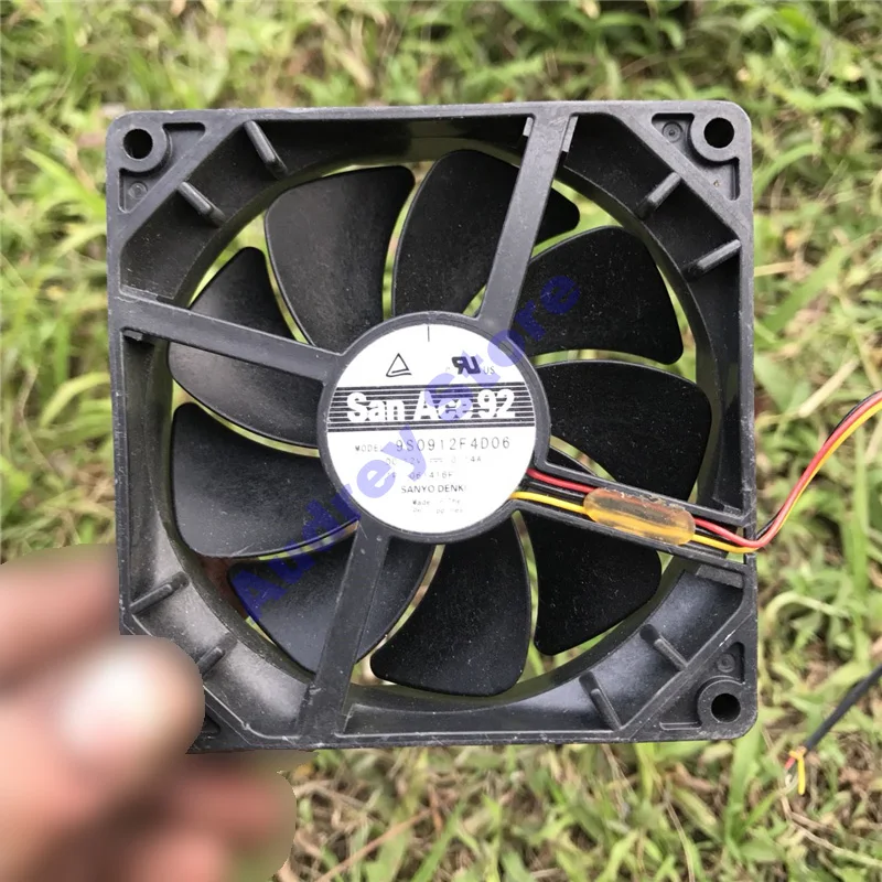 

SANYO 9S0912F4D06 9025 12В 0.14A 9 см DENKI PWM вентилятор охлаждения с двумя шарикоподшипниками 900 ~ 2650RMP 13,6 ~ 44,5 CFM воздуходувка