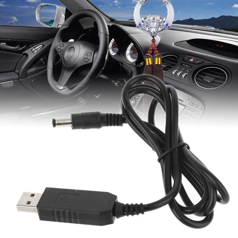 Повышающий кабель питания с USB на постоянный ток 12 В 3 0 А 5 5x2 1 мм для