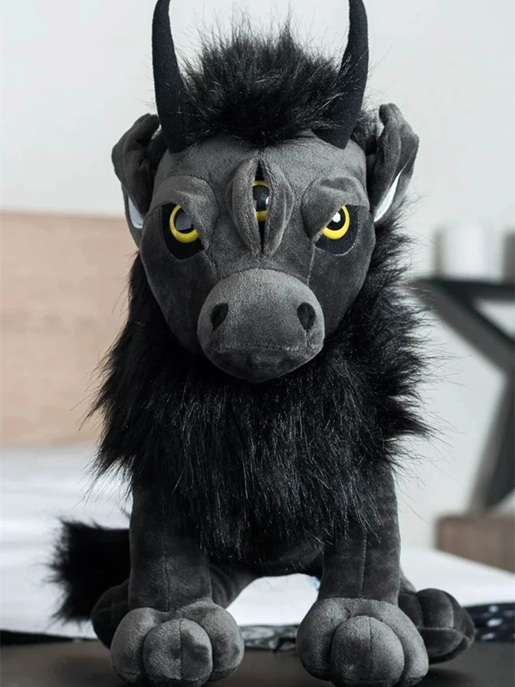 

Troll Doll Black Animal Plush Toy Baize Troll Kreepture Toy Hydra Doom Gloom Doll Black Myth Toys Black Doll Gifts