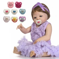 reborn doll accessories magnetic pacifier soother baby pacifier rebirth doll accessories magnetic nipple for doll toy pacifier