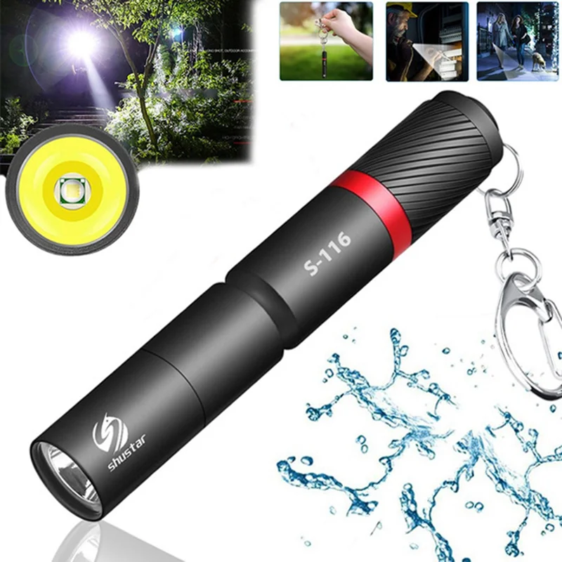 

Portable Mini Flashlight Handheld Pocket Flashlight Pen Light LED Flashlight Medical Pen Light Using AAA Battery Check Light