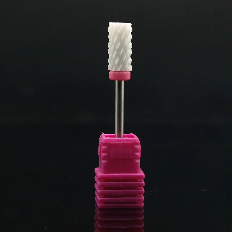 Керамический сверло для ногтей 3/32 &quot вращающиеся сверла маникюра и педикюра