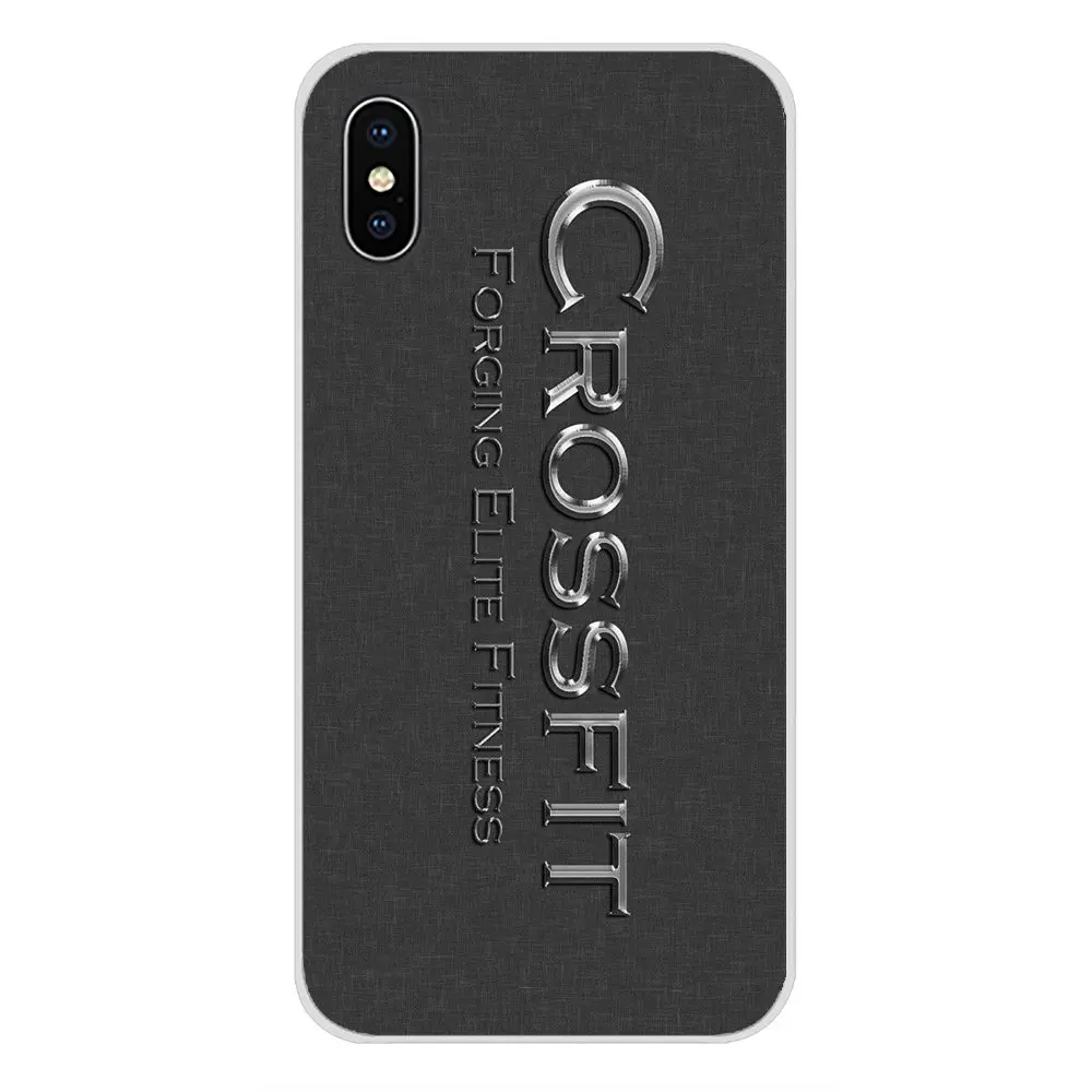 Для Apple iPhone X XR XS 11Pro MAX 4S 5C SE 6S 7 8 Plus ipod touch 5 6 cool Crossfit гибкие аксессуары чехлы для