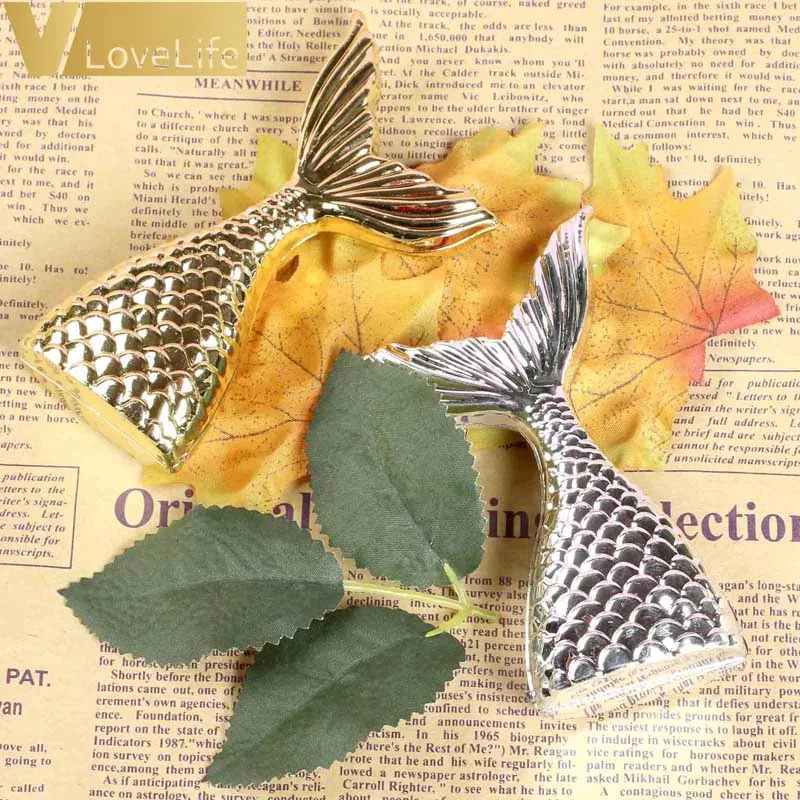 Коробка для конфет пластиковая в форме русалки 6 шт. | Дом и сад