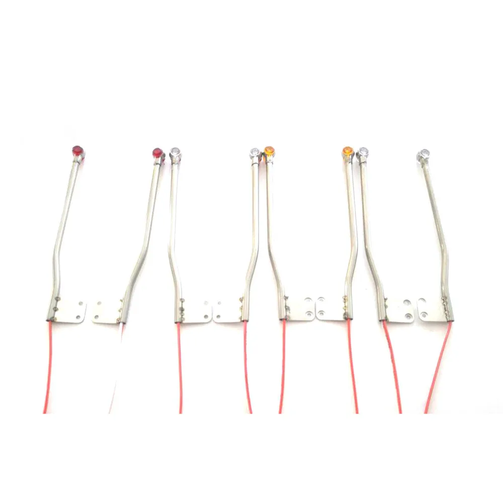 

LED Light Flagpole Lamps Decorative for Tamiya 1/14 Scania r620 56323 r730 RC Truck Model