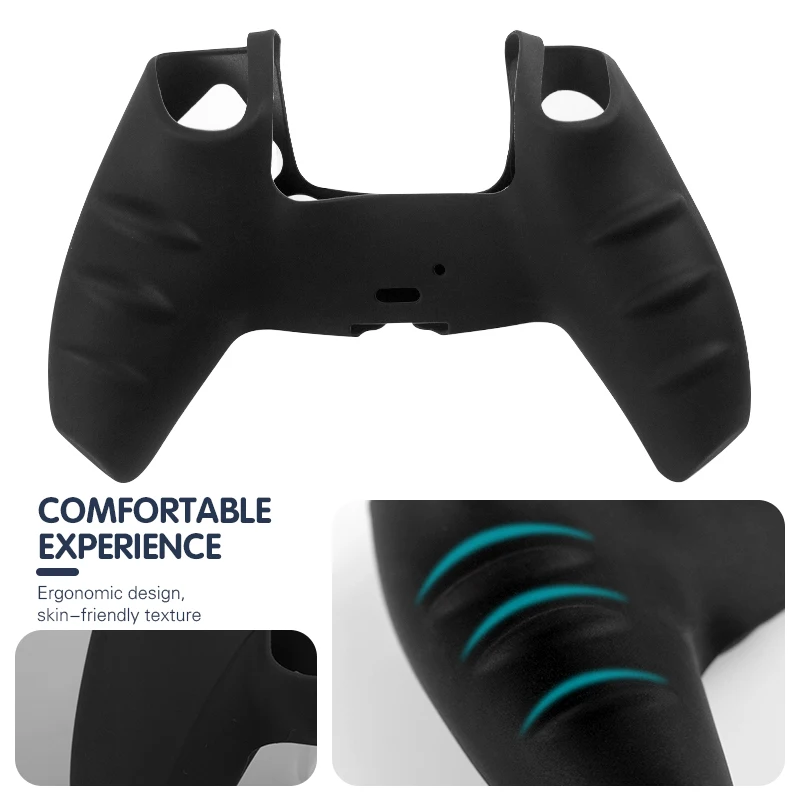 

Funda de goma de silicona suave para PS5, 12 colores, proteccion de controlador para SONY Playstation 5