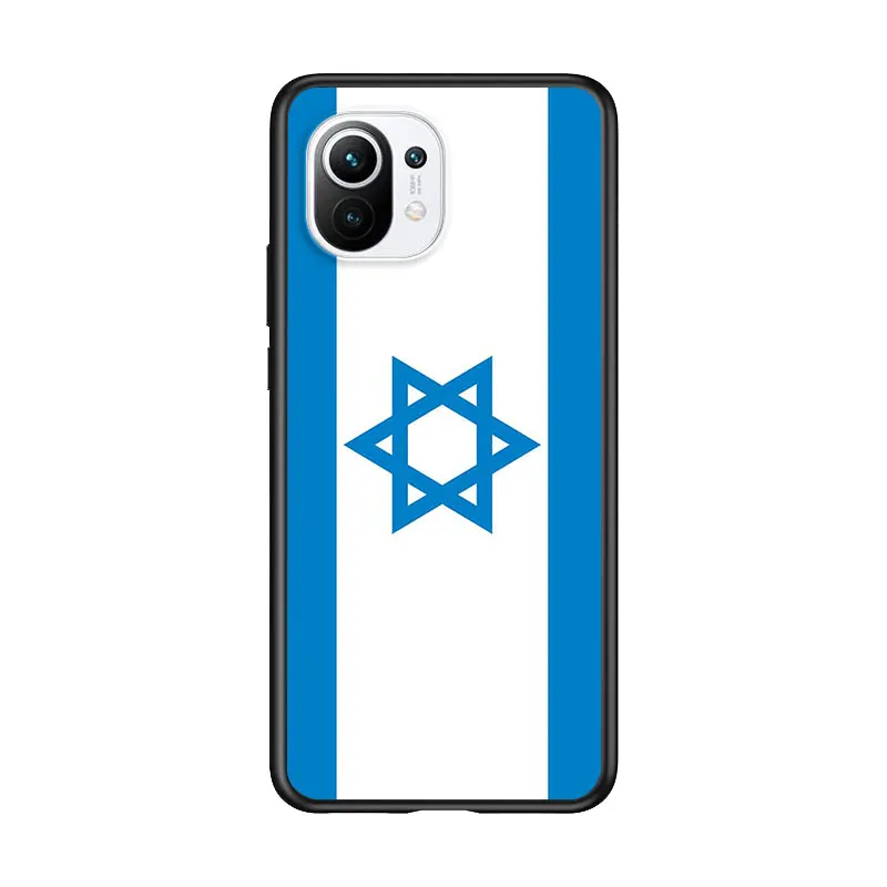 

Azerbaijan Syria Israel Flag for Xiaomi Mi 11 10T Note 10 Ultra 5G 9 9T SE 8 A3 A2 A1 6X Pro Play F1 Lite 5G Black Phone Case