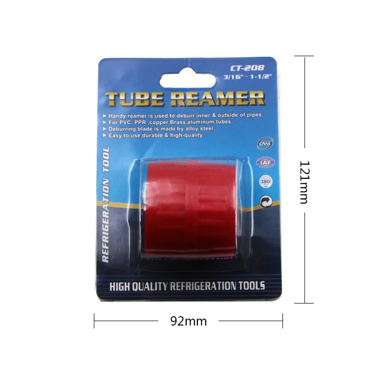 Латунная Труба фаски 3/16 Развёртка с рукояткой инструмент для снятия заусенцев