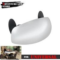 motorcycles wide lens rear view 180 degree safety rearview mirrors for yamaha for bmw r1200gs g310gs f850gs r1250gs for honda