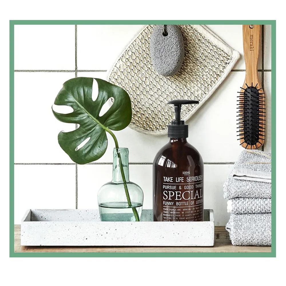 500 мл диспенсер мыла Стекло бутылка для шампуня хранения жидкого лосьон