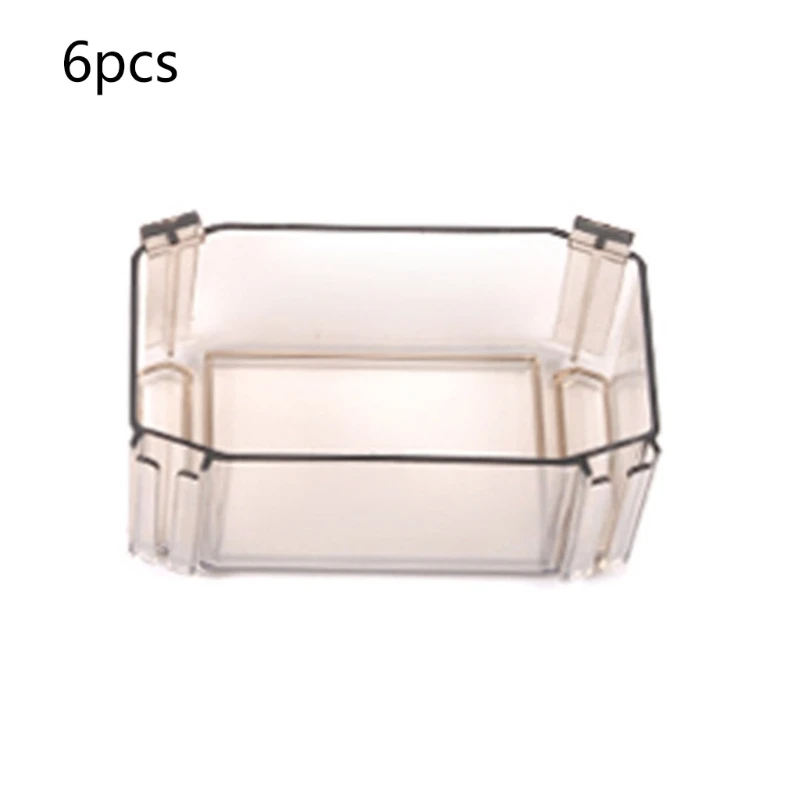 

6 Pcs DIY Honeycomb Sock Drawer Organizer Sorting Box Creative Combination 203F